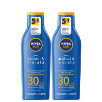 Kit NIVEA Sun com 2 Unidades de Protetores Solares Protect & Hidrata FPS30