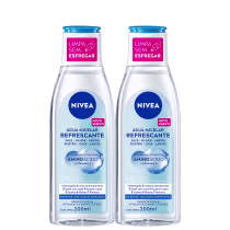 Kit NIVEA com 2 unidades da Água Micelar Solução de Limpeza 7 em 1 de  200ml
