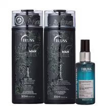 Kit TRUSS Man Nature + Uso Obrigatório Oil Trio, 3 produtos.