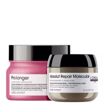 Imagem do produto Kit L'Oréal Professionnel Pro Longer + Absolut Repair Molecular (2 Produtos)