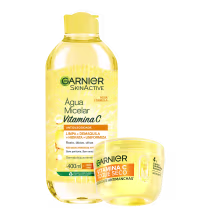 Imagem do produto Kit Garnier SkinActive Uniform & Matte Vitamina C Duo Toque Seco (2 Produtos)