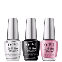 Kit OPI Infinite Shine Trio Shined, Sealed, Delivered, 3 produtos.