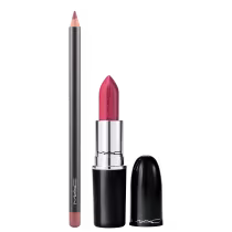 Kit M·A·C Lustreglass Pigment Of Your Imagination + Lip Pencil Spice, 2 produtos.