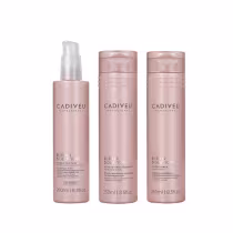 Imagem do produto KIT CADIVEU REPAIR SOLUTION SHAMPOO 250ML + CONDICIONADOR 250ML + PROTEÍNA CAPILAR 200ML