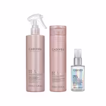 Imagem do produto KIT CADIVEU REPAIR SOLUTION SHAMPOO 250ML+FINAL STYLE ÓLEO CAPILAR 30ML+LEAVE-IN 215ML