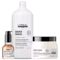 Imagem do produto Kit L'Oréal Professionnel Metal Detox Treatment Salon Trio (3 Produtos)