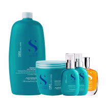 Imagem do produto Kit Alfaparf Milano Professional Semi Di Lino Curls Profissional - 5 Produtos