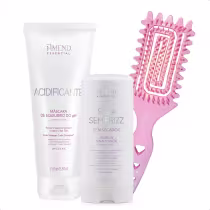 Imagem do produto Kit Amend Leave Seca Frizz Máscara pH Escova Fitagem Beauty