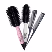 Imagem do produto Kit Escovas e Pentes Profissionais de Carbono Beauty Secret