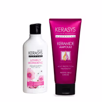 Imagem do produto Kerasys Kit (Shampoo Perfume Lovely 180ml+ Máscara Keramide Heat 200ml)