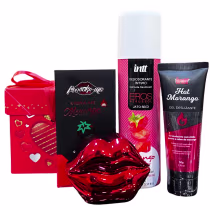 Imagem do produto kit com Desodorante Íntimo Gel eletrizante Perfume com feromonio e lubrificante hot