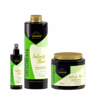 Imagem do produto Sense Brasil Infinity Hair Kit (Shampoo e Máscara 500ml + Tônico 100ml)