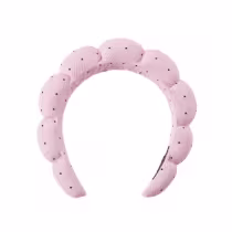 Imagem do produto Tiara Nuvem Almofadada para Skin Care Cor Rosa Claro