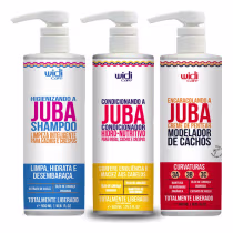 Imagem do produto Kit Creme De Pentear Encaracolando A Juba, Shampoo E Condicionador  Widi Care