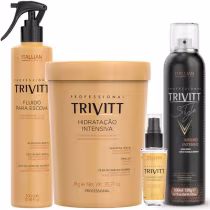 Imagem do produto Kit Itallian Hairtech Professional Trivitt Cuidado Restaurador (4 Produtos)
