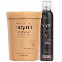 Imagem do produto Kit Itallian Hairtech Professional Trivitt Brilho Hidratante (2 Produtos)
