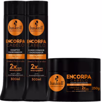 Imagem do produto Kit Haskell Encorpa Cabelo Tratamento (3 Produtos)