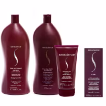 Imagem do produto Senscience True Hue Violet Shampoo + Condicionador 1L + Moisture Lock  + C.P.R 25ml