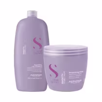 Imagem do produto Kit Alfaparf Semi Di Lino Smoothing Rebel Hair Salon Duo (2 Produtos)