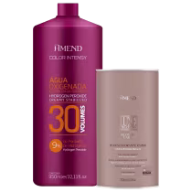 Imagem do produto Kit Amend Luxe Creations Blonde Care - Pó Descolorante 300g + Água Oxigenada 30 Volumes 950ml