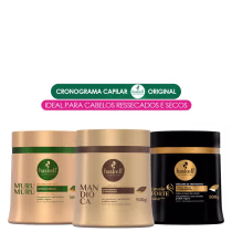 Imagem do produto Kit Haskell Cronograma para Cabelos Secos e Ressecados (3 Produtos)