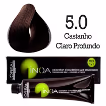 Imagem do produto L'Oréal Professionnel Inoa 5.0 Castanho Claro Profundo - Coloração Permanente 60g