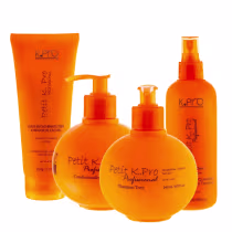 Imagem do produto KIT KPRO PETIT PARA CABELOS CACHEADOS INFANTIL SH,COND, LEAVIN E ATIVADOR DE CACHOS.