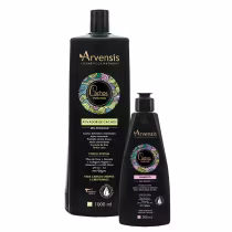 Imagem do produto Kit Cachos Naturais Shampoo S/ Sulfato 300Ml, Ativador Crespos/Crespissimos 1L (2 produtos)