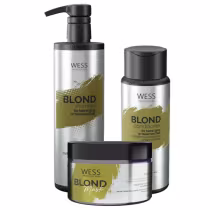 Imagem do produto Kit Wess Blond SH 500ml + Cond 250ml + Mask 200ml
