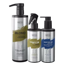 Imagem do produto Kit Wess Blond SH 500ml + We Wish M. 260ml + Sleep 250ml