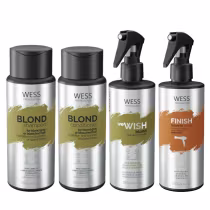 Imagem do produto Wess Blond SH 250ml+CD 250ml+WeWish M. 260ml+Finish 250ml