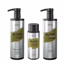 Imagem do produto Kit Wess Blond SH 500ml + Cond 250ml + Mask 500ml