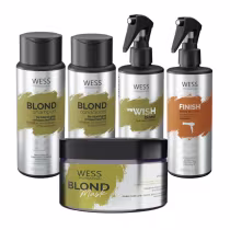 Imagem do produto Wess Blond SH+CD 250ml+WeWish M.260ml+Mask 200ml+Finish250ml