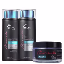 Imagem do produto KIT SHAMPOO E CONDICIONADOR 300ML + MÁSCARA 180G MIRACLE - TRUSS
