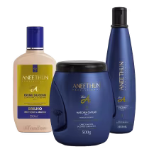 Imagem do produto Kit Aneethun Linha A Trio Brilho Intenso (3 Produtos)