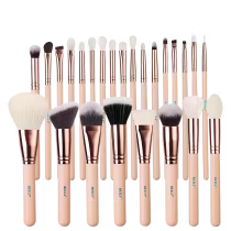 Imagem do produto Kit de Pincéis BEILI Luxury Rosa (25 Unidades)