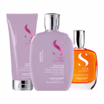 Imagem do produto Kit Alfaparf Semi Di Lino Smooth Rebel Hair Trio (3 Produtos)