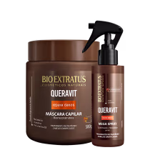 Imagem do produto Kit Bio Extratus Queravit Spray e Máscara Biorreconstrutora (2 Produtos)