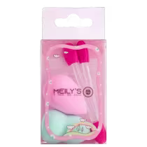 Imagem do produto Kit Meily's Mini Esponja Gota + Aplicador De Sombra (4 Produtos)