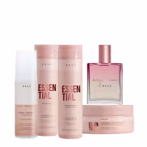 Imagem do produto Kit Braé High Protect Thermal  Duo Essential Máscara e Blooming Rose (5 produtos)