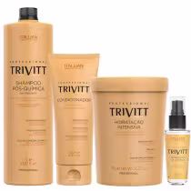 Imagem do produto Kit Itallian Hairtech Professional Trivitt Quarteto Reparador (4 Produtos)