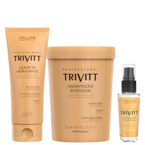 Imagem do produto Kit Itallian Heirtech Professional Trivitt Finalização Reparadora (3 Produtos)