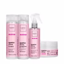 Imagem do produto Kit Cadiveu Essentials Quartzo Shine Shampoo Condicionador Fluído e Máscara (4 produtos)