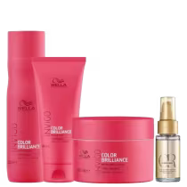 Imagem do produto Kit Wella Professionals Invigo Color Brilliance + Oil Reflections Combo (4 Produtos)