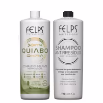 Imagem do produto Felps Escova Progressiva De Quiabo Xbtx De Okra 2x1000ml