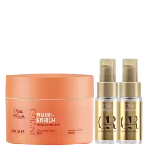 Imagem do produto Kit Wella Professionals Invigo Nutri-Enrich Mask Double Shine (3 Produtos)