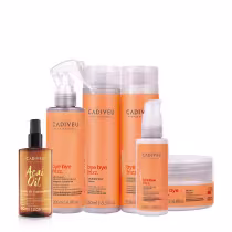 Imagem do produto Kit Cadiveu Professional Bye Bye Frizz Completo e Oléo Açai 60ml (6 produtos)