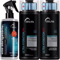 Imagem do produto Kit TRUSS Ultra Hydration Plus Uso Obrigatório Ultra (3 Produtos)