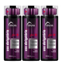 Imagem do produto Kit TRUSS Uso Obrigatório Plus+ Shampoos Triple (3 Unidades)
