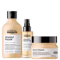Imagem do produto TRIO LOREAL ABSOLUT SH 300ML, MASC 250G E 90ML